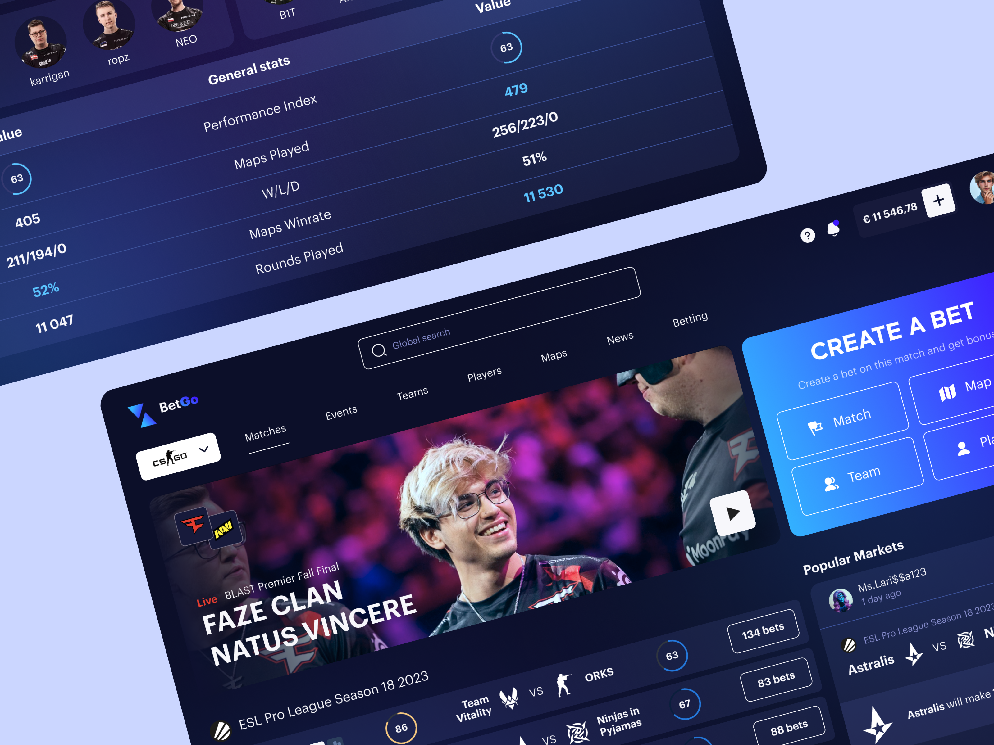 Betting Web Platform by Ronas IT