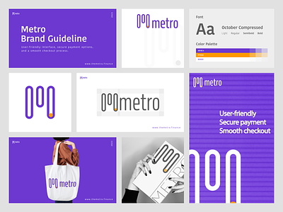 Metro - Fintech Branding Design Story brand design brand identity branding crypto design finance logo fintech fintech branding fintech logo graphic design iconography illustration logo logo design logomark logotype payment typography visual identity web3