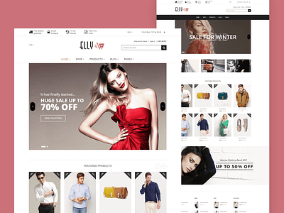 Fashion Shopify Theme - Elly best shopify stores bootstrap shopify themes clean modern shopify template clothing store shopify theme ecommerce shopify shopify drop shipping shopify store shopify theme
