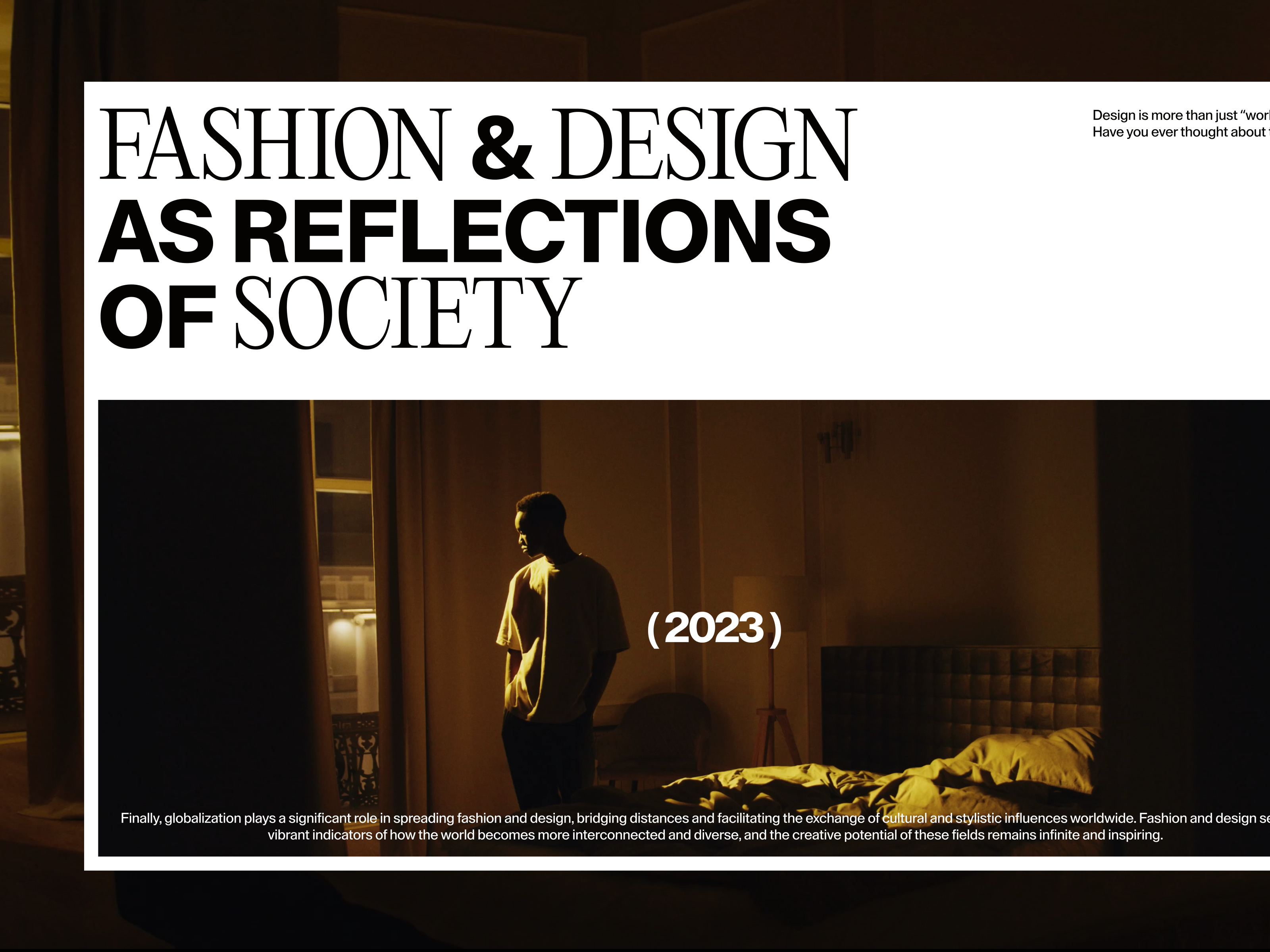 typographic animated layout animation brand identity branding clean design digital figma graphic design herosection interaction layout minimalism neobrutalism type typo typography website whitespace