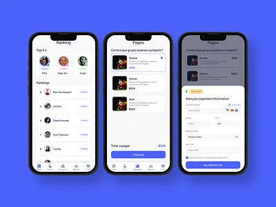 Sports App Design app app design concept design design design system esport esports fantasy fantasyfootball fantasysports football gaming mobile mobile app mobile design mvp online product design soccer sports