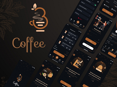 Coffee Shop App appdesign coffee designinspiration digitaldesign e commerce graphicdesign interactiondesign mobiledesign responsivedesign ui ui design uianimation uicomponents uipatterns userexperience userinterface ux ux design webdesign