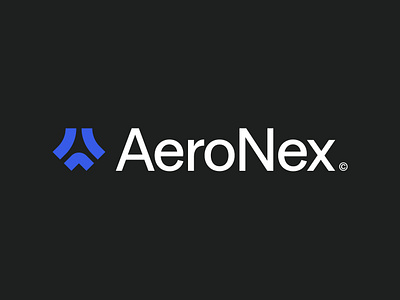 AeroNex©️ ai brand branding cargo delivery drone logistic logo mark shipping tech