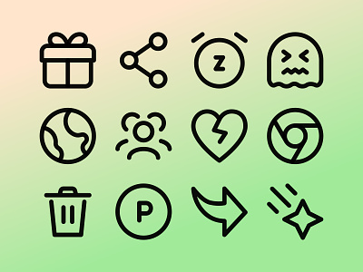 Working on a new set of Icons for MynaUI Icons icon icon pack icon set iconography icons minimal