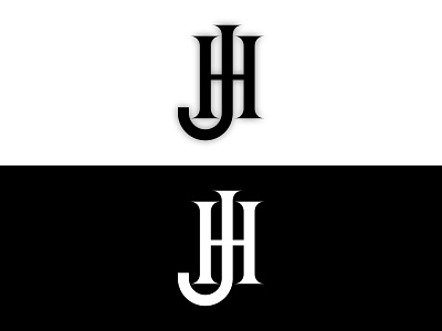 HJ LOGO 3d branding design drawing graphic graphic design icon illustration letter logo logos motion graphics
