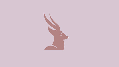MasVeter animal deer design graphic design graphic sign illustration logo vector