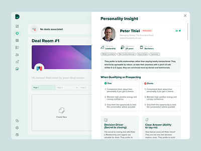 AI Personality Insight - B2B SaaS Design ai b2b b2b saas design saas ui ux