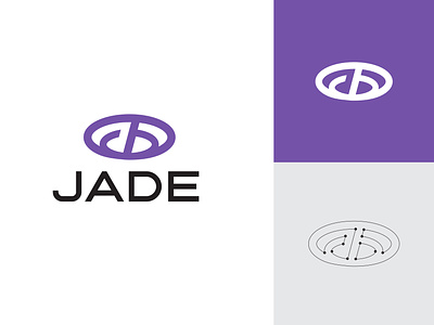 JADE logo design brand identity branding business logo design extra graphic design icon j logo logo brand logo maker mark modern logo symbol