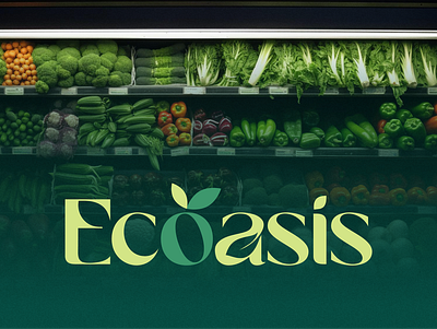 Ecoasis : Branding for Marketplace platform brand guidelines branding cases clean colors eco graphic design green identity illustration interface kit logo logotype modern packaging social ui vector web