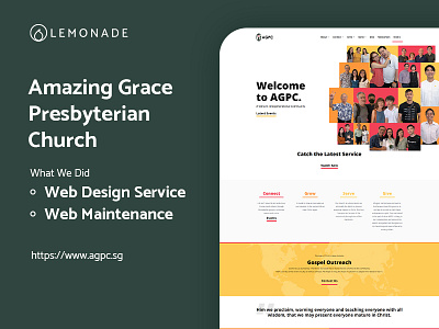 Amazing Grace Presbyterian Church corporatewebsite wordpress