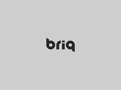 Briq - clothing brand logo businesslogo clothinglogo creativelogo flatlogo iconlogo wordmarklogo