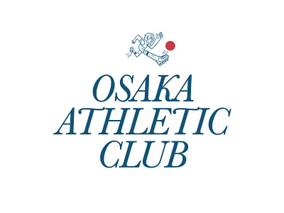 Osaka Athletic Club - Magazine Branding Identify brand branding graphic design illustration logo typ typography vector