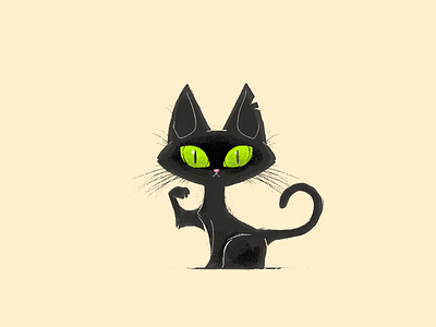 black character design flat icon illustration illustrator logo ui vector waldek