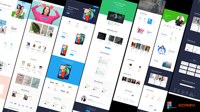 🌐 Landing Pages by econev branding design econev evgheniiconev figma graphic design illustration landing lizzardlab logo ui ux vector web