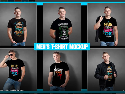 6 Men's Best T-Shirt Mockup Free Download 2024 best t shirt mockup mockup psd psd mockup t shirt design mockup tshirt tshirt mockup