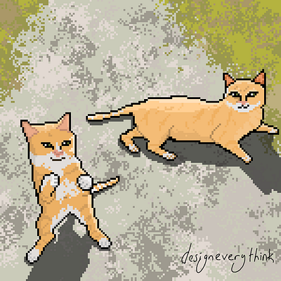 Cat Punch ~ Pixel Art 2d art aseprite design drawing pixel
