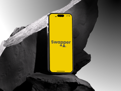 Swapper - Clean old toys and books app branding buying interaction design logo minimal design old products selling uxui