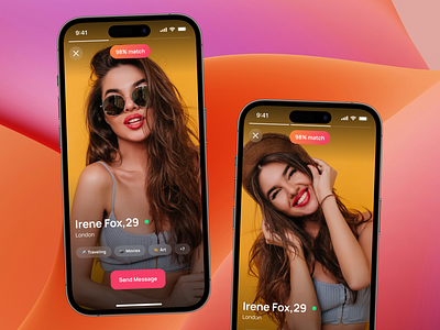 CrazyMatch - Redefining Connections in the Digital Age app dating design illustration mobile app ui ux