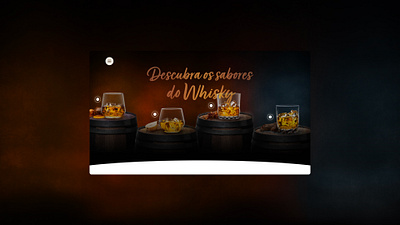 Sabores do Whisky | Web Design graphic design ui design user experience ux design web design