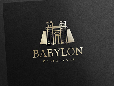 babylon restaurant logo arabic arabic brand arabic logo babylon branding calligraphy design dubai emirates graphic design iraq logo logotype mark oman saudi arabia sign