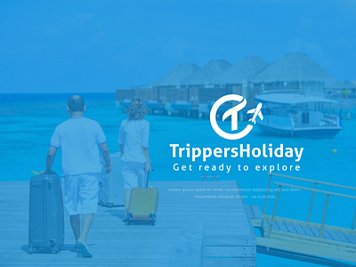 Trippers Holyday ( Unused) logo branding graphic design logo travelagency লোগো