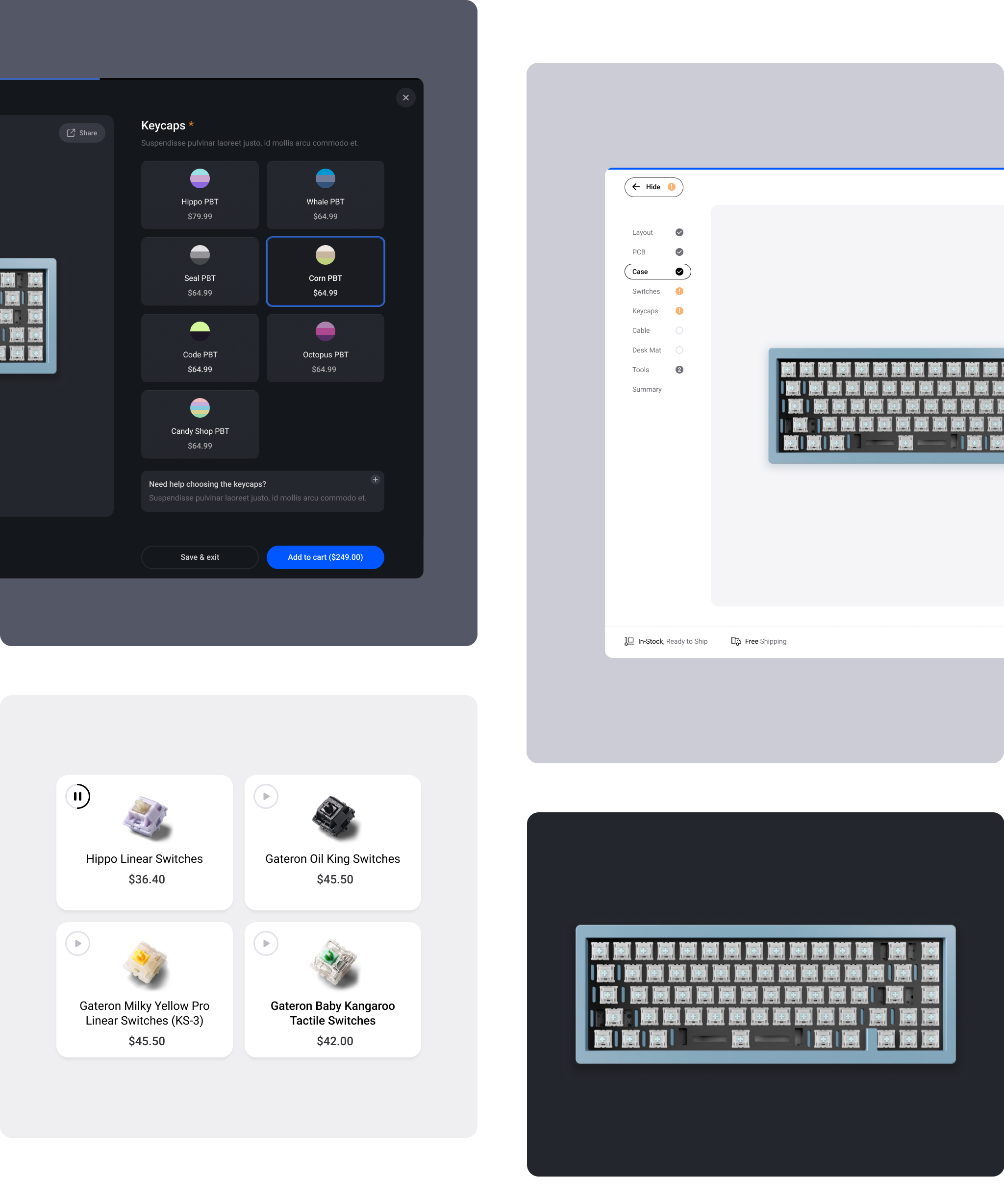 Keyboard Builder by Cristian Luchian on Dribbble