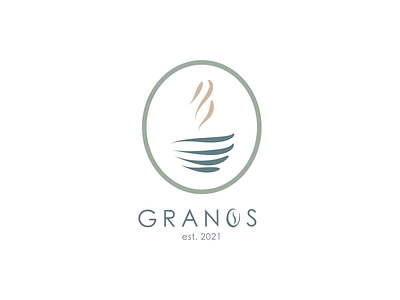 Granos app brand tea branding coffee brend design eat graphic design illustration logo logo coffee logo tea tea tea logo vector