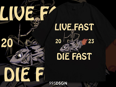 Live fast die fast illustrationaday