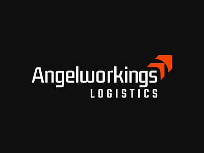 Angelworking Logistics alarafatgfx brand mark carry logo courier logo delivery logo icon logo logistic logo logo logo creation logo design logo designer logo maker logo mark minimalist logo modern logo monogram logo shifting logo typography logo wordmark logo