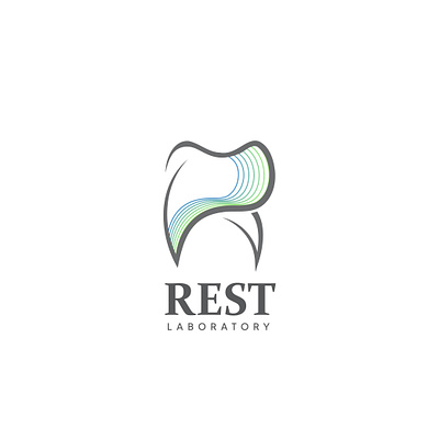 Logo design for dental laboratory by Amin Hosseini branding dental emblem graphic design illustration logo ty typography
