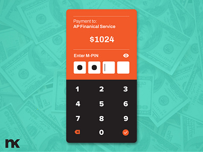 PIN Code Interface - Daily UI Design #21 challenge code daily design pin ui