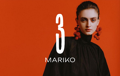 Mariko Brand 2d brand branding design graphic design logo typography web design