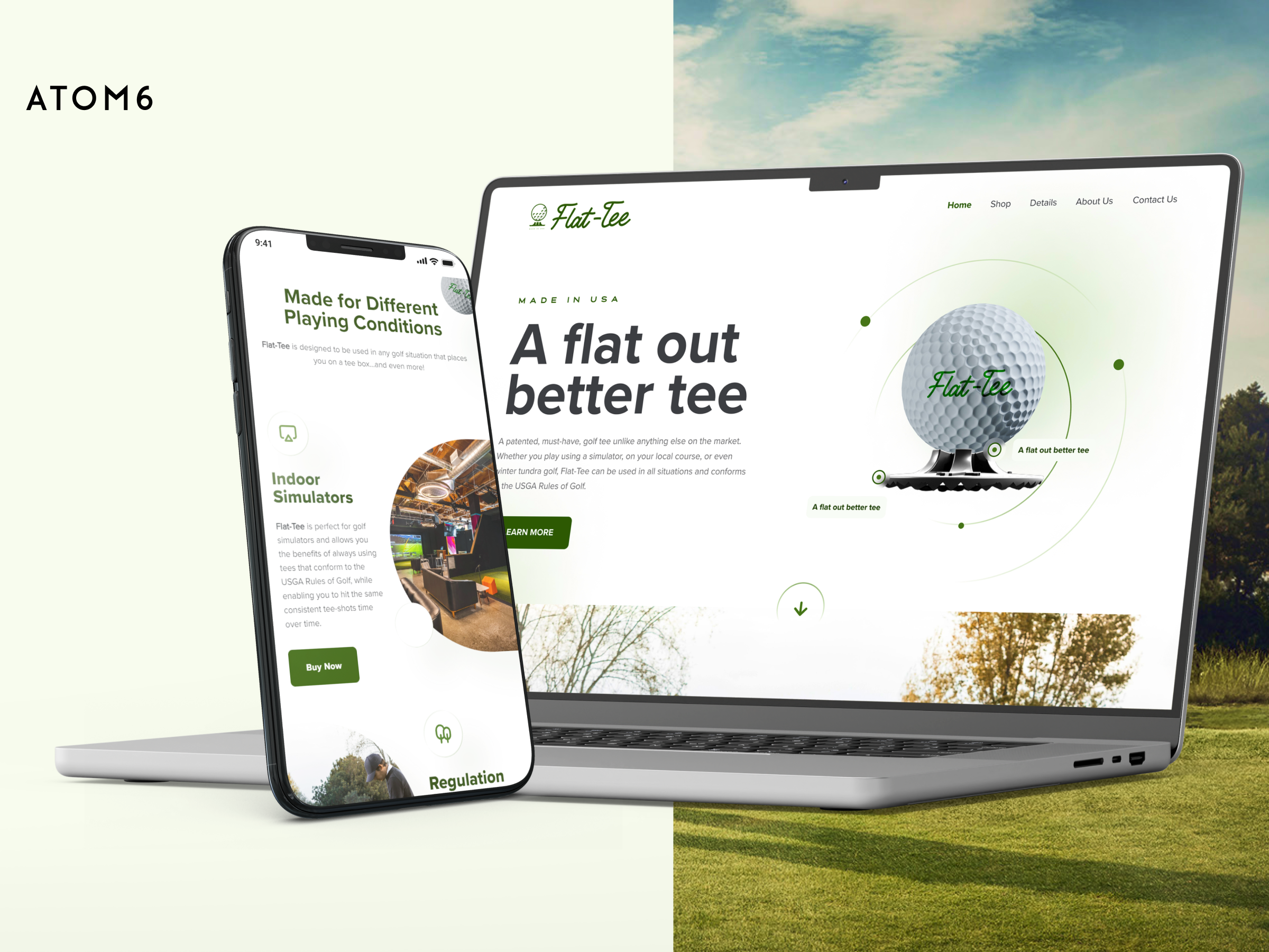 Hole-in-One Designs: Driving Visual Impact towards Conversion branding design ecommerce graphic design logo site ui ux uxui website