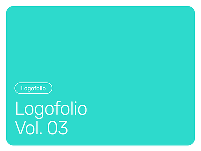 Logofolio vol.03 colorfull design graphic design illustration logo logofolio ui uidesign
