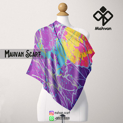 Scarf Design graphic design scarf design ui
