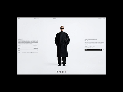 Product page apparelux clothingretail crossplatformdesign design designinspiration digitalstore ecommercedesign interactiondesign interactiveelements minimal minimalism minimalistic product page uidesign uiinspiration uxdesign visualhierarchy whitespace zara