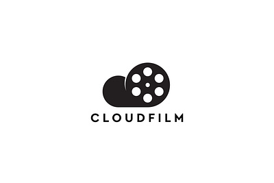 Cloud Film abstract logo branding classic logo cloud logo creative logo dynamic logo entertainment logo flat design logo geometric logo graphic design logo minimal logo minimalist logo modern logo monogram logo negative space logo photography logo symbolic logo typography logo versatile logo