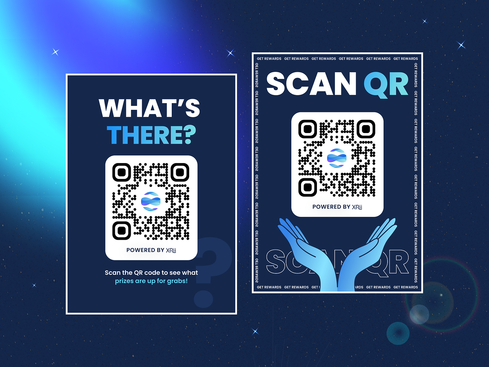 QR Code Poster Designs by XRii on Dribbble