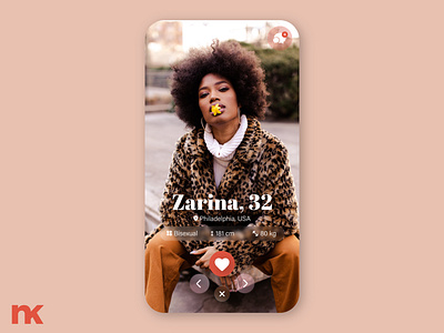 Dating App - Daily UI Design #33 challenge daily dating design ui