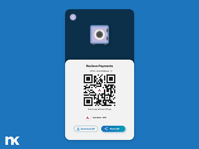 QR Code modal screen - Daily UI Design #41 challenge daily design qr ui