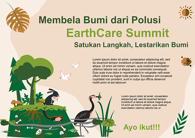 EarthCare Summit Design branding graphic design