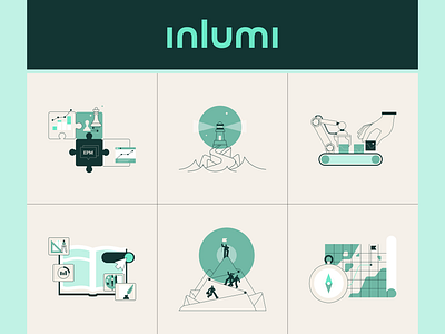 Klingit - Rebranding and UI Project for Inlumi 3d animation brand branding design graphic graphic design illustration motion graphics ui ux vector