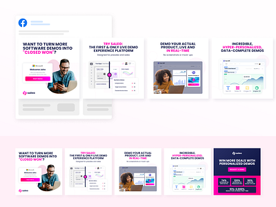 Saleo - Carousel Ad Design instagram ads