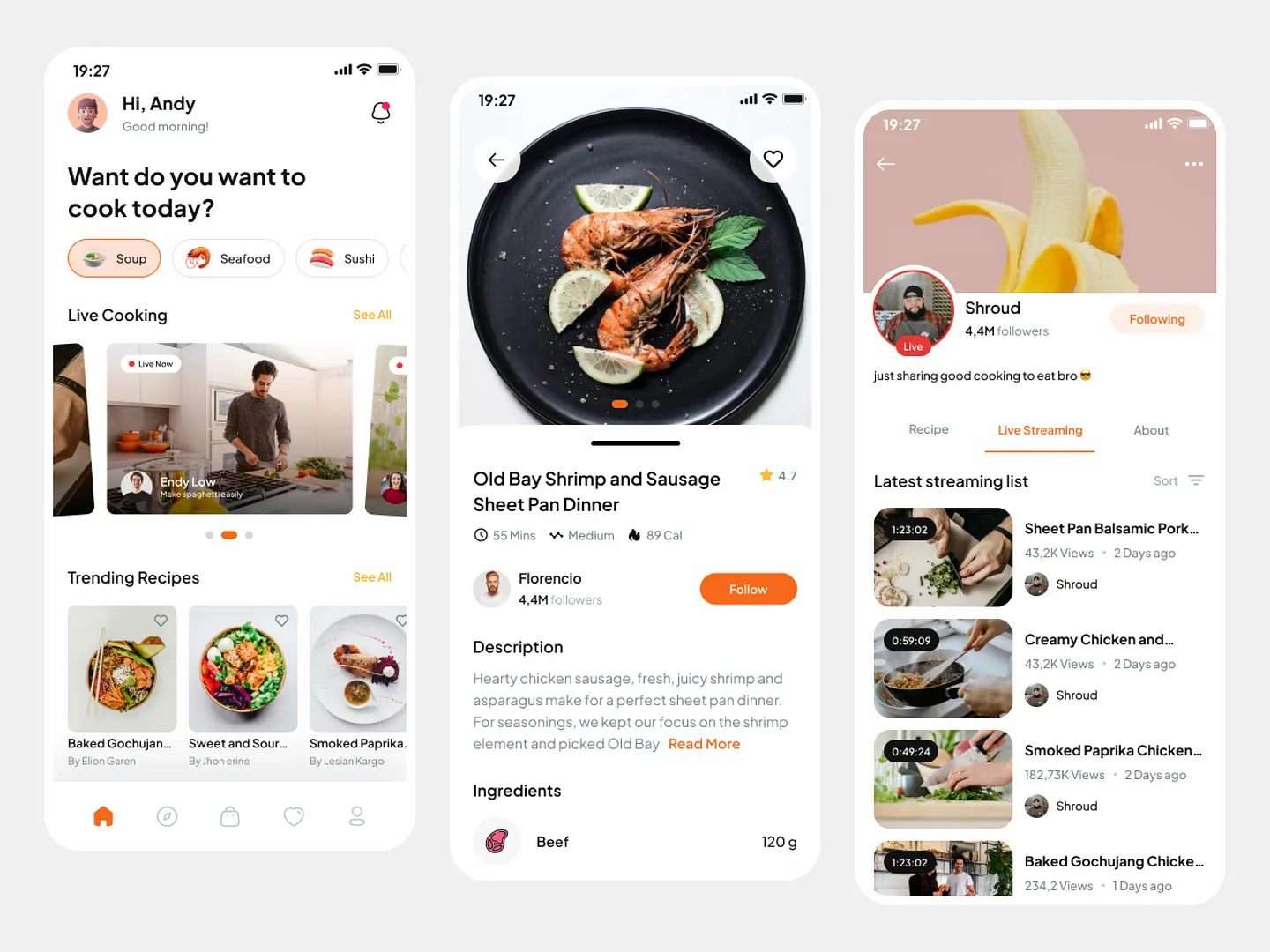 CookBok: Innovative Recipe Website UI Design