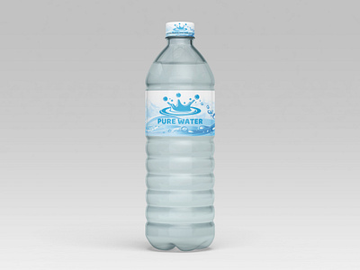 Water Bottle Label Design animation banner brand identity branding business card corporate corporate identity creative design flyer graphic design instagram banner label design logo modern poster social media poster stationery tshirt ui