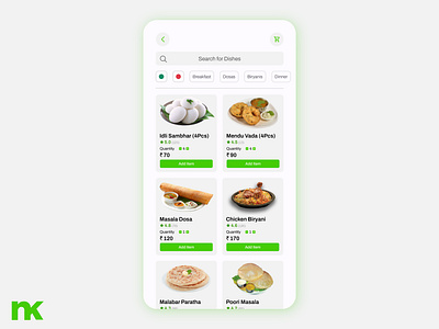 Restaurant Menu - Daily UI Design #48 challenge daily design menu restaurant ui