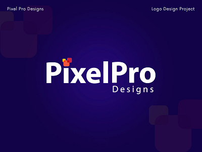 Pixel Pro Logo Design branding graphic design logo ui