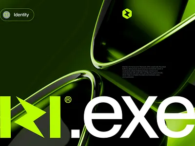 Izi.exe identity branding digital exe idenntity logo logotype