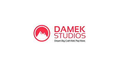 Damek Studios Banner branding design graphic design