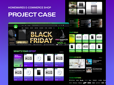 The SBF store - homewares e-commerce shop case case study design ecommerce figma interface online store project ui ux web design website